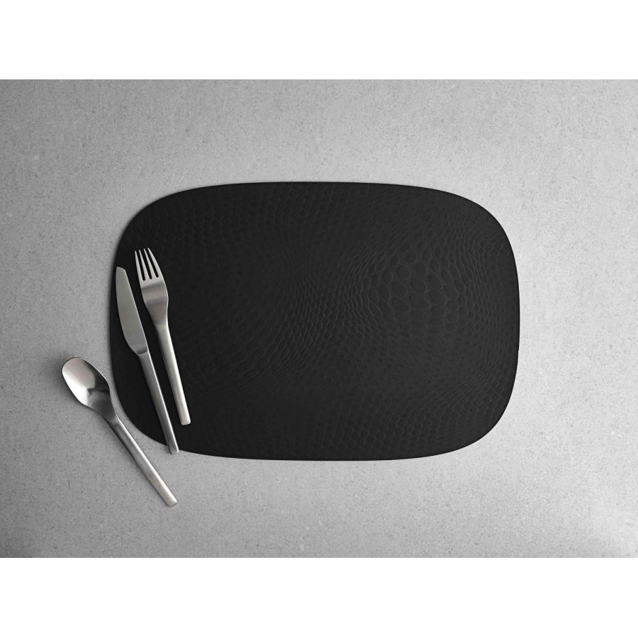 aida Karim Rashid D�kkeserviet 30,6x45 cm, Sort