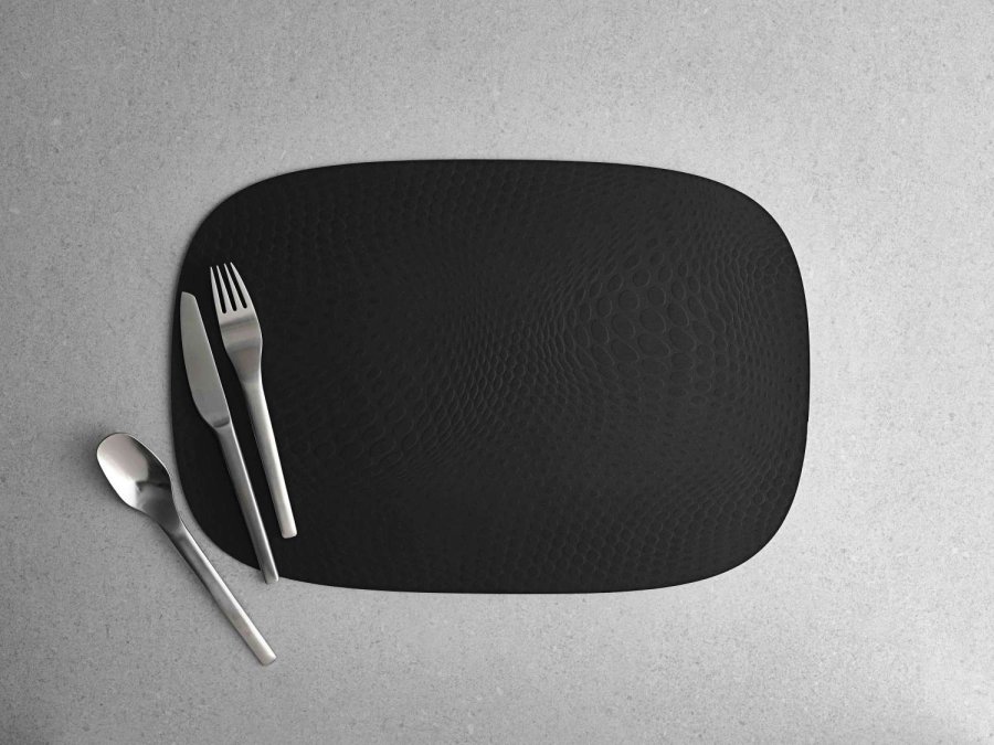 aida Karim Rashid D�kkeserviet 30,6x45 cm, Sort