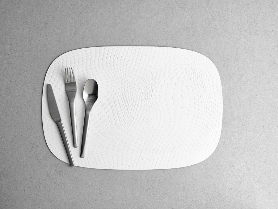 aida Karim Rashid D�kkeserviet 30,6x45 cm, Hvid