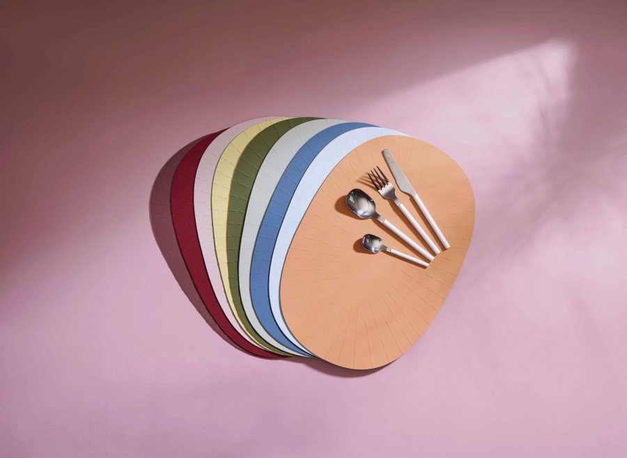 aida Confetti D�kkeserviet 30,6x40 cm, Orange