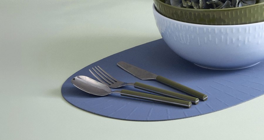 aida Confetti D�kkeserviet 30,6x40 cm, M�rkebl�