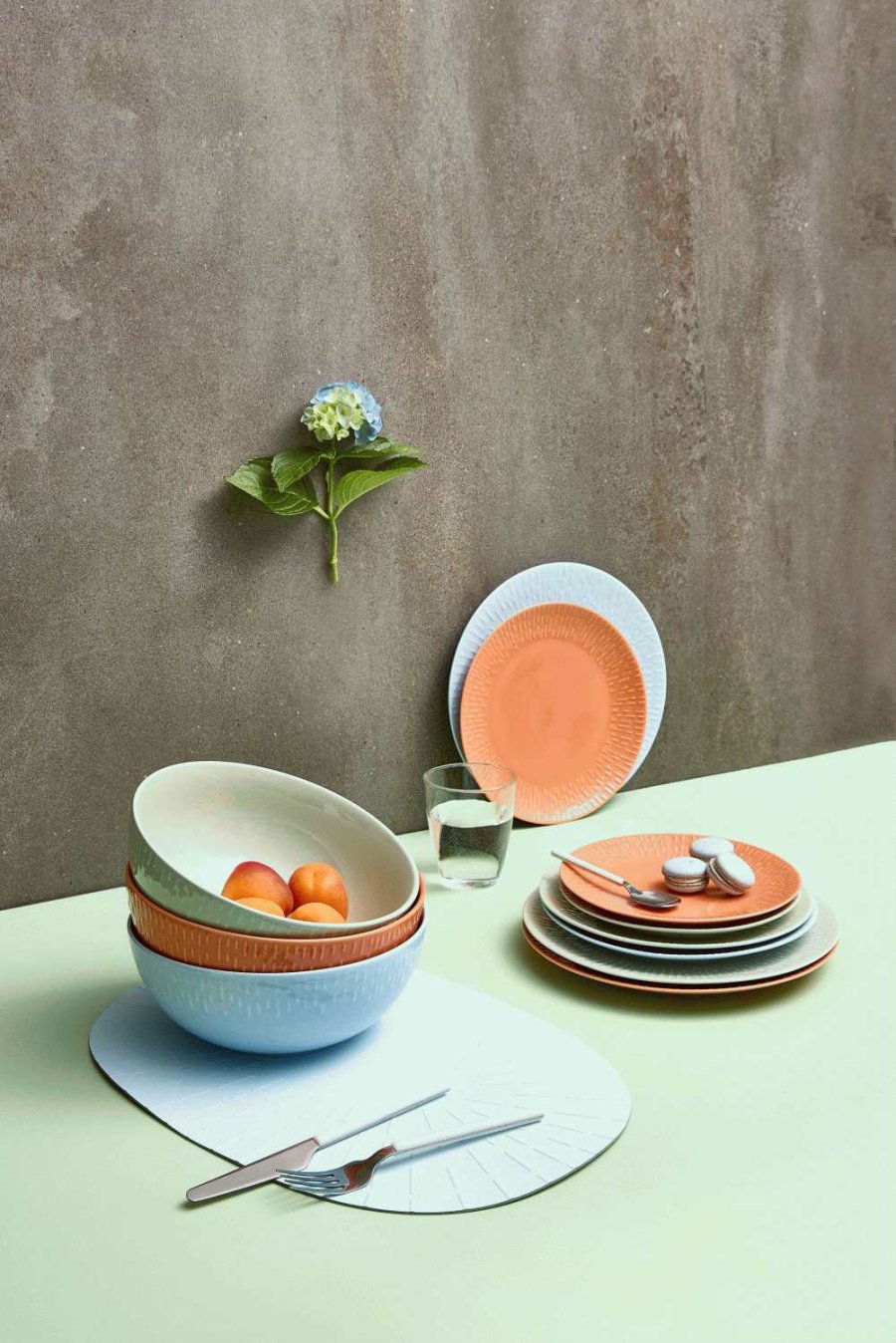 aida Confetti D�kkeserviet 30,6x40 cm, Lysebl�