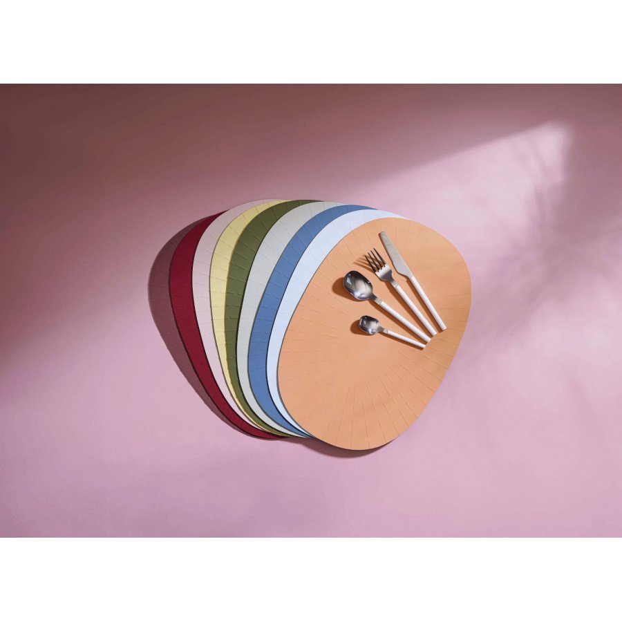 aida Confetti D�kkeserviet 30,6x40 cm, R�d