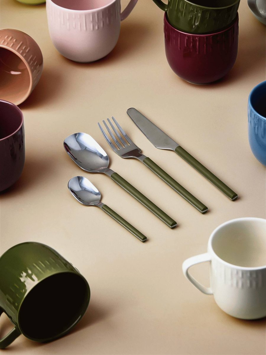 aida Confetti Bestiks�t 16 Dele, Gr�n