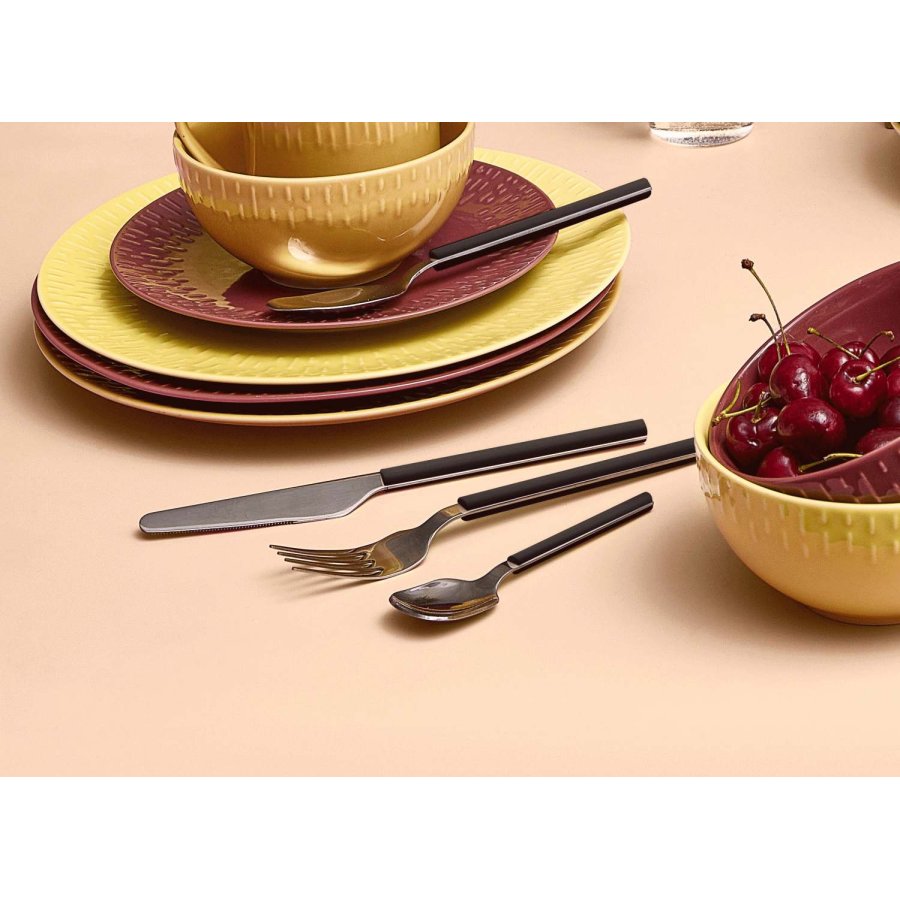 aida Confetti Bestiks�t 16 Dele, Sort