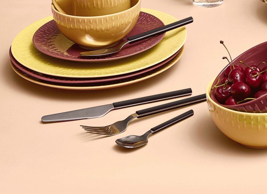 aida Confetti Bestiks�t 16 Dele, Sort