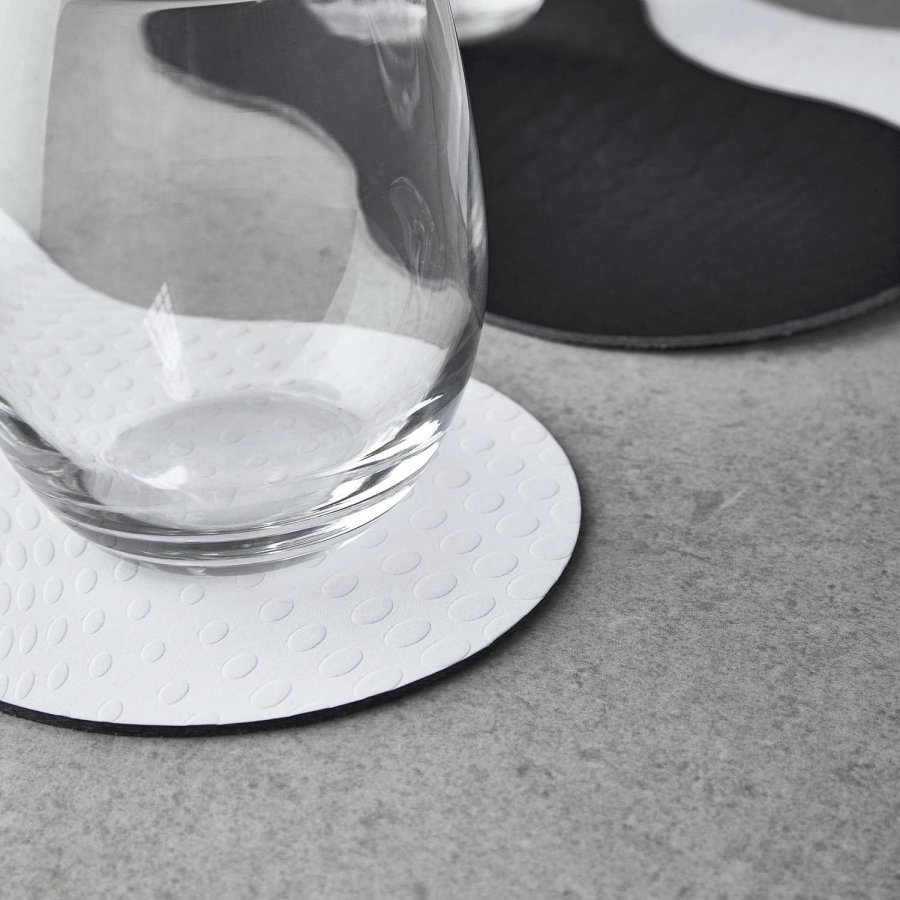 aida Karim Rashid D�kkeserviet 4 stk. 12x24 cm, Hvid