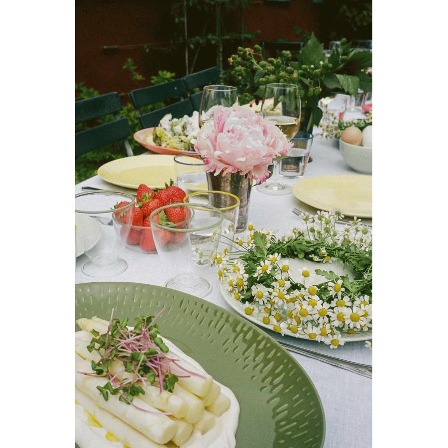 Life In Colour Art Vandglas 29 cl, Gul