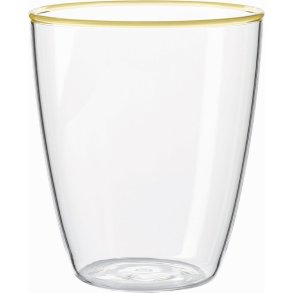Life In Colour Art Vandglas 29 cl, Gul