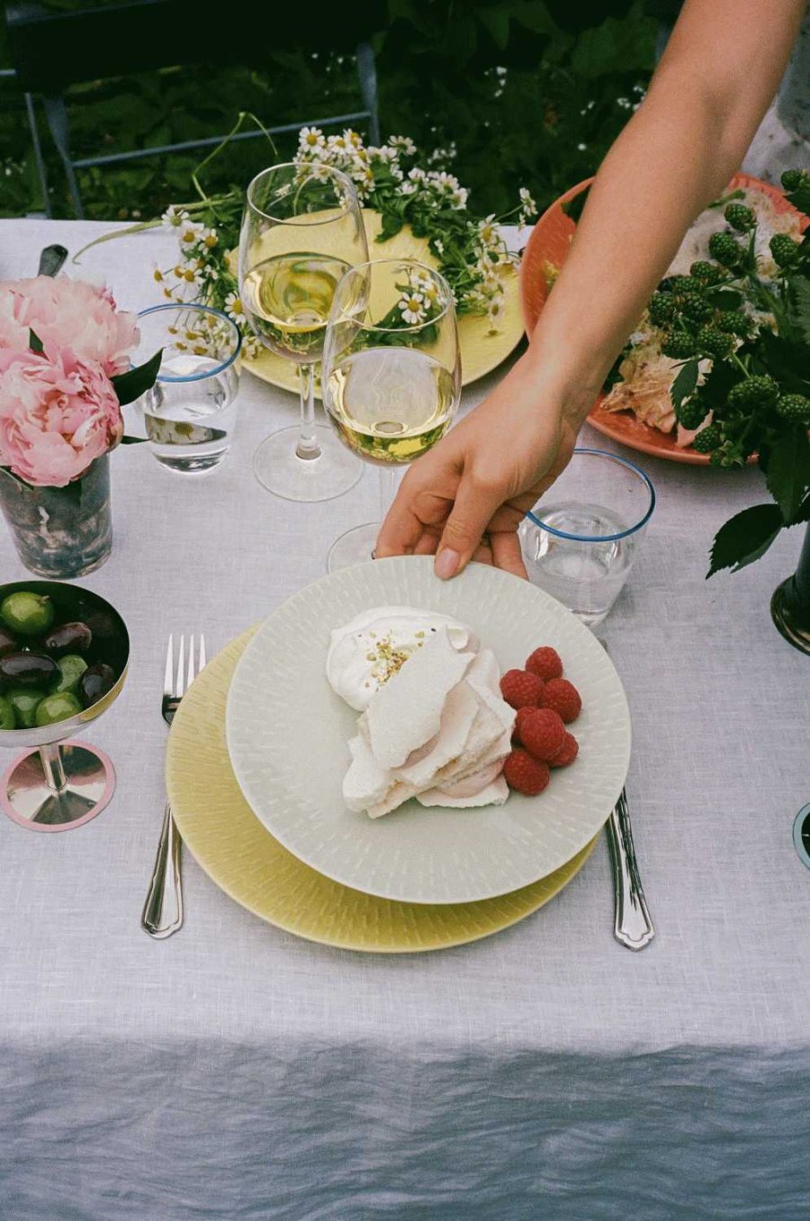 Life In Colour Art Vandglas 29 cl, M�rkebl�