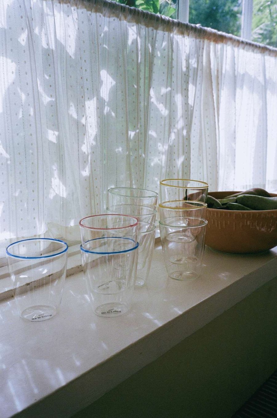 Life In Colour Art Vandglas 29 cl, Hvid