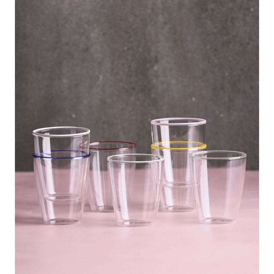 Life In Colour Art Vandglas 29 cl, Hvid