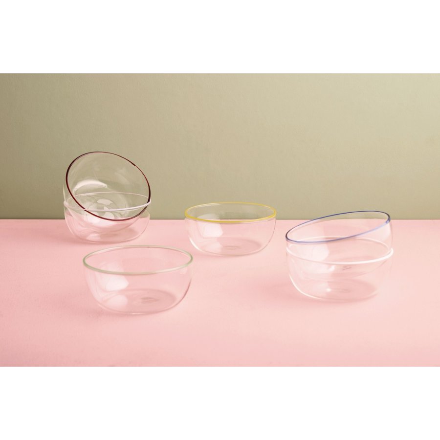 aida Life In Colour Sk�l �12 cm, R�d