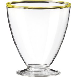 aida Life In Colour Dessertglas 29 cl, Gul