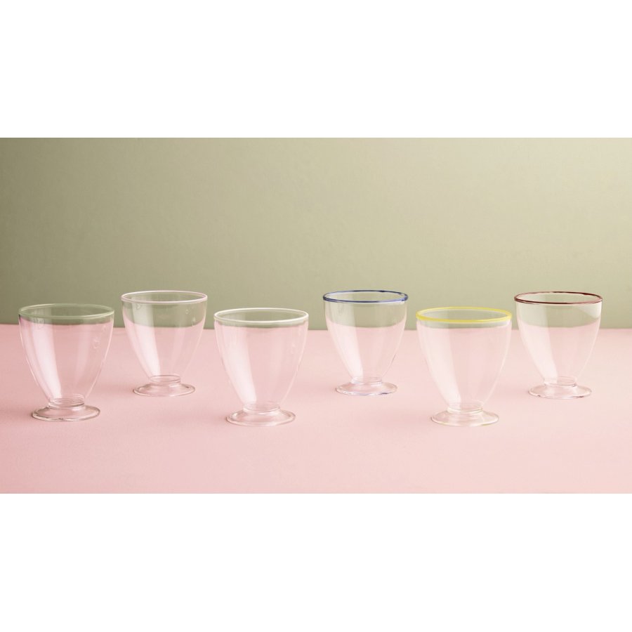 aida Life In Colour Dessertglas 29 cl, R�d