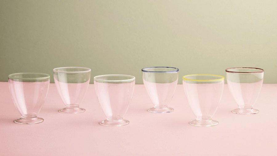 aida Life In Colour Dessertglas 29 cl, R�d