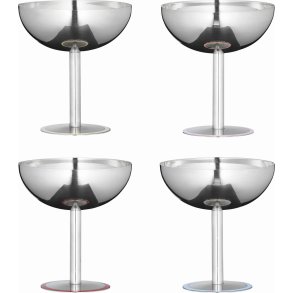 aida Lido Dessertsk�l 4 stk. 20 cl, Multi