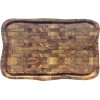 RAW Sk�rebr�t m. Saftrille 35x55 cm, Teaktr�