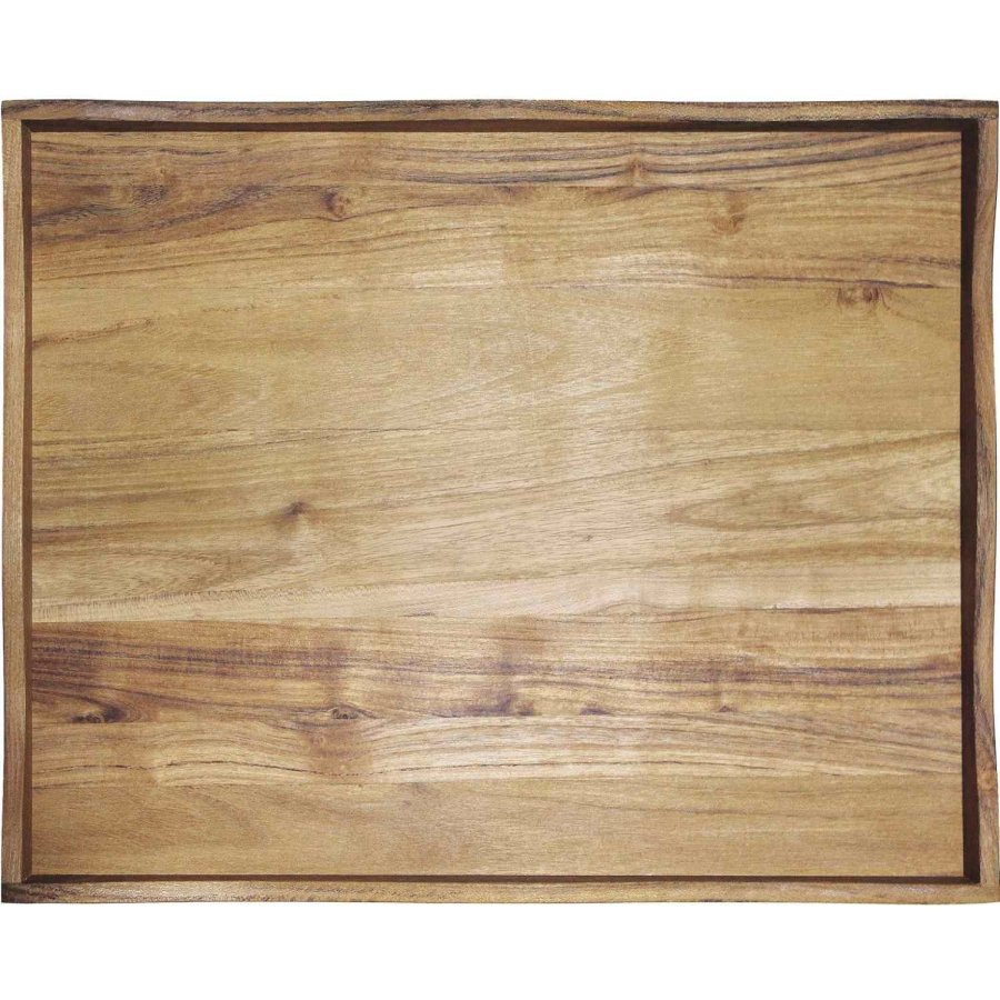 RAW Serveringsbakke 33x40 cm, Teaktr�