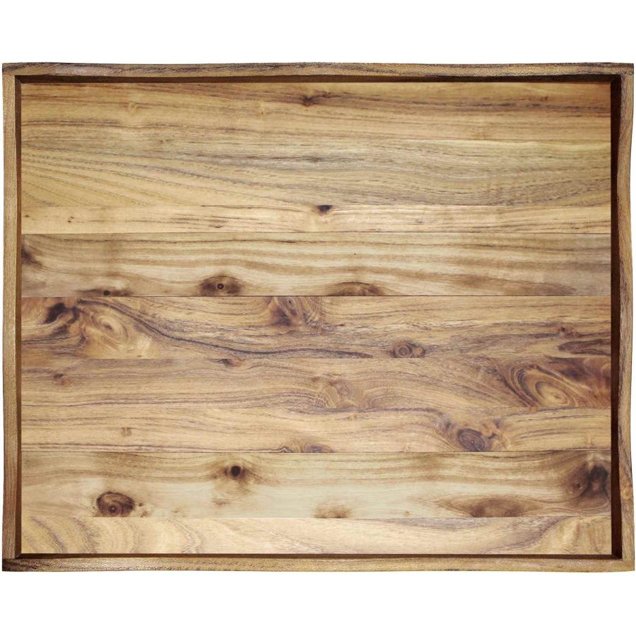 RAW Serveringsbakke 41x48 cm, Teaktr�
