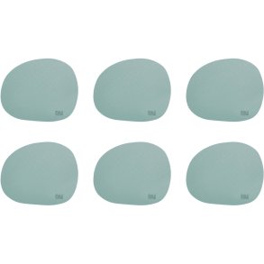 RAW Onderzetter 6 stuks 12,2x10 cm, Groen