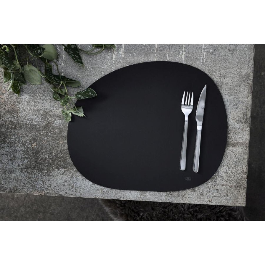 RAW Tischset 41x33,5 cm, Schwarz