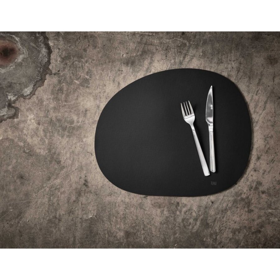 RAW Tischset 41x33,5 cm, Schwarz