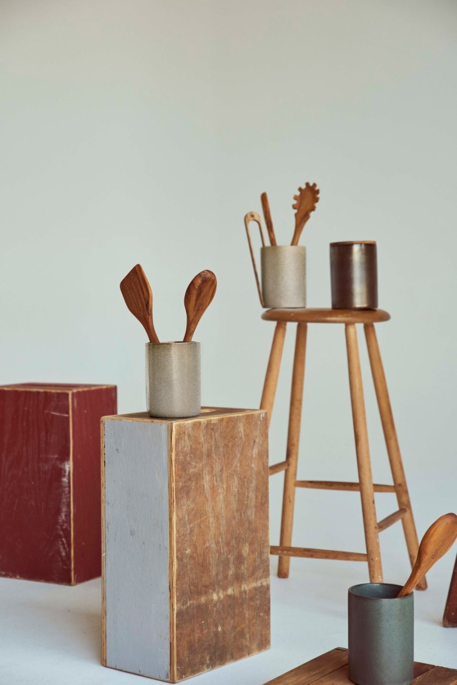 RAW Redskabskrukke H15 cm, Sandy Beige