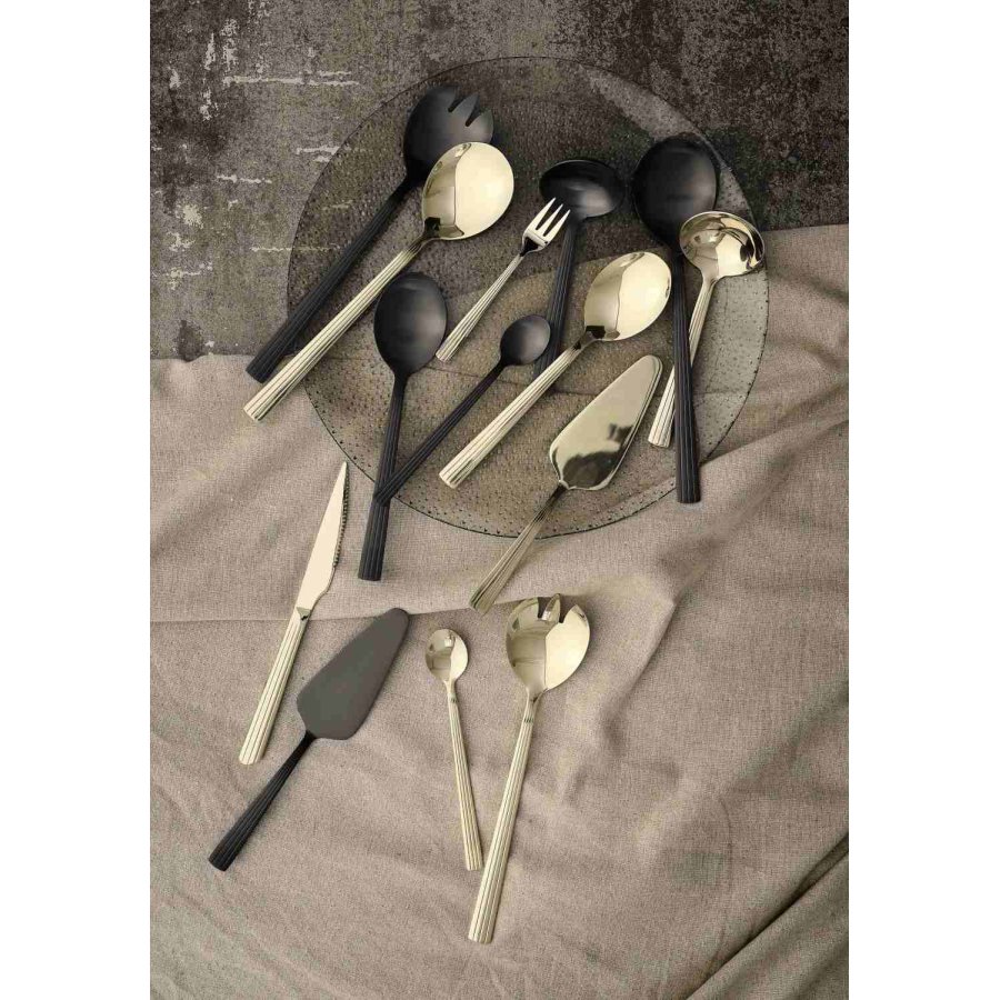 RAW Servierset 5-teilig, Champagner Gold