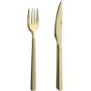 RAW Steakbesteck 8er Set, Champagnergold