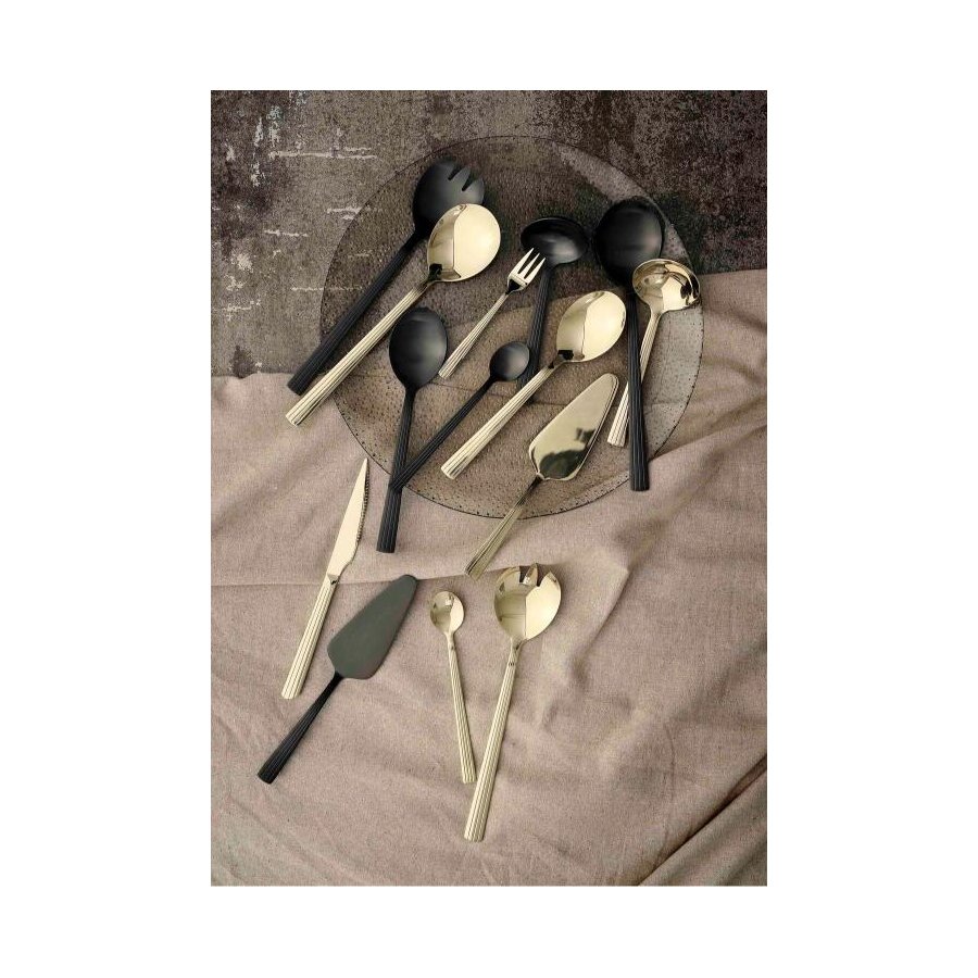 RAW Steakbesteck 8er Set, Champagnergold