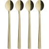 RAW Caf-Latte-Lffel 4er Set 18 cm, Champagnergold