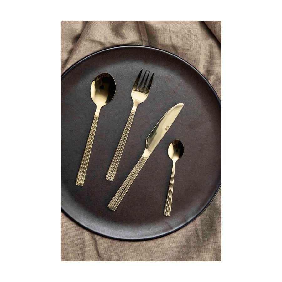 RAW Besteck 16er Set, Champagnergold