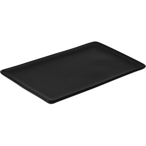 RAW Tallerken 31,5x20 cm, Titanium Black