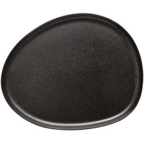 RAW Teller 24x21 cm, Titanium Black