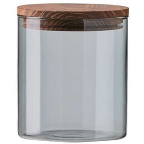 RAW Aufbewahrung mit Deckel Klein H11 cm, Smoke