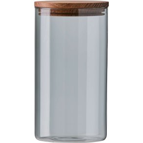 RAW Aufbewahrung mit Deckel H18 cm, Smoke