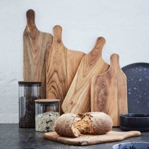 RAW Skærebræt 32x15 cm, Teak