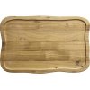 RAW Skrebrt m. Saftrille 40x26 cm, Teak