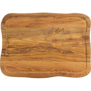 RAW Schneidebrett mit Saftreibe 45x33 cm, Teak