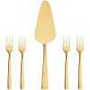 RAW Kuchenset 5er Set, Gold