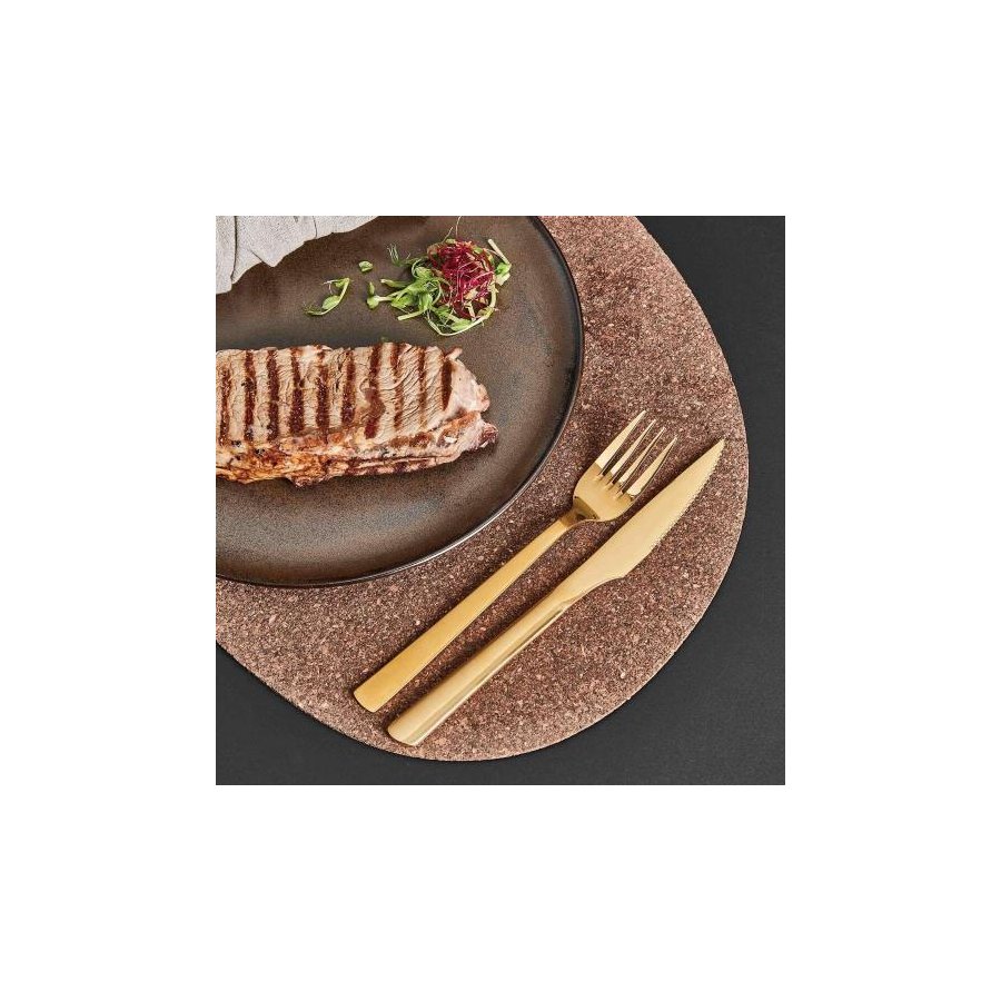 RAW Steakbesteck 8er Set, Gold