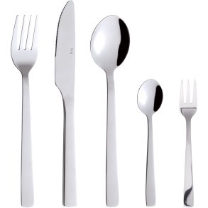 RAW Bestikst 60 Dele, Blank Stl