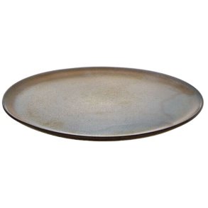 RAW Teller 20 cm, Metallisches Braun