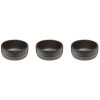 RAW Prost 3er Set 7,5 cm, Metallisches Braun