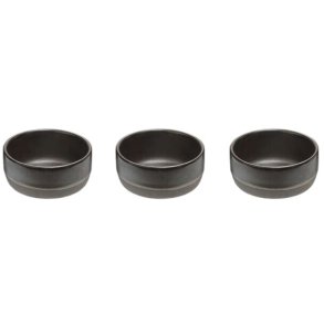 RAW Schale 3er Set 7,5 cm, Metallisches Braun