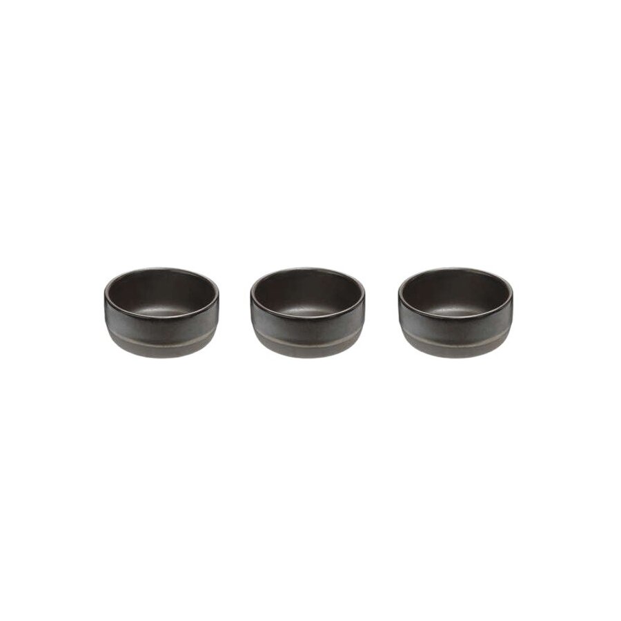 RAW Prost 3er Set 7,5 cm, Metallisches Braun