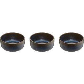 RAW Skåle 3 stk. Ø7,5 cm, Midnight Blue