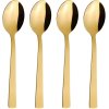 RAW Dessertlffel 4er Set 17 cm, Gold