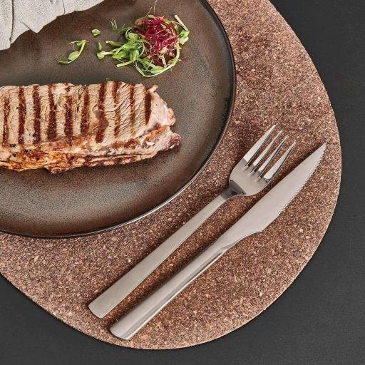 RAW Steakbesteck 8er Set, Spiegelpolitur